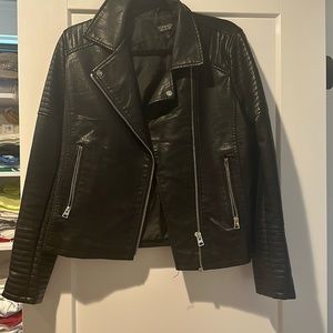 Nordstrom / Top shop leather jacket